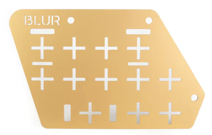 Blur Boundaries S2 Center MOLLE - Champagne Gold