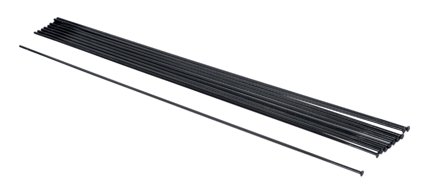 Bontrager DT Aerolite Bladed Nail-Head Spoke 285mm, 14/17/14 - Box of 10