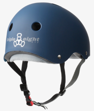 Triple 8 Sweatsaver Helmet (M) - Blue Fade Matte