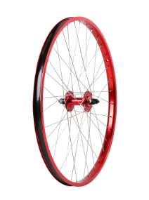 Haro Legends 26" Front Wheel 3/8" - Red