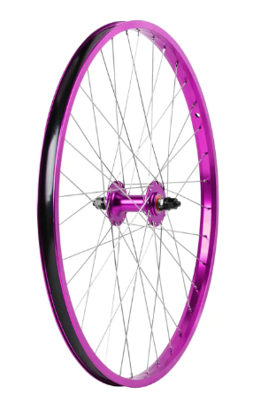 Haro Legends 26" Front Wheel 3/8" - Purple