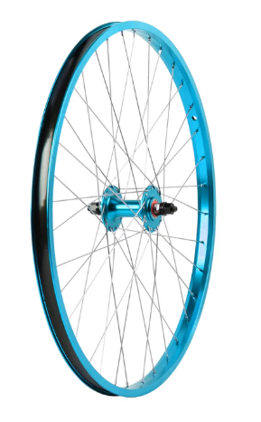 Haro Legends 26" Front Wheel 3/8" - Teal