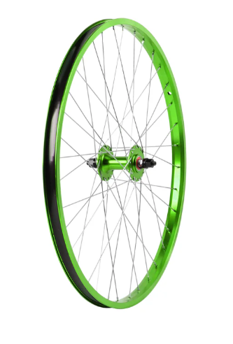 Haro Legends 26" Front Wheel 3/8" - Green