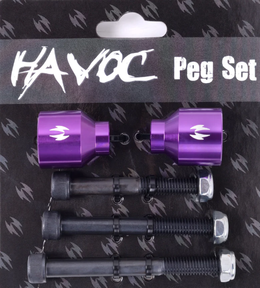 Havoc Scooter Peg Set Purple