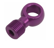 Hope 90 Degree Disc Brake Caliper Connector - Purple