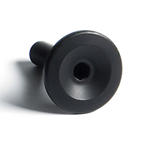 S&M/Fit Bike Co. STD Top Cap Black M10x1.25