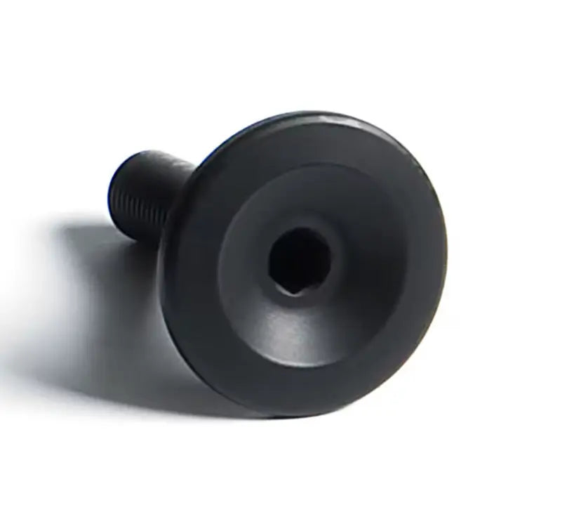 S&M/Fit Bike Co. Top Cap - Black (M10x1.25) BIKEFACTORY Hawaii