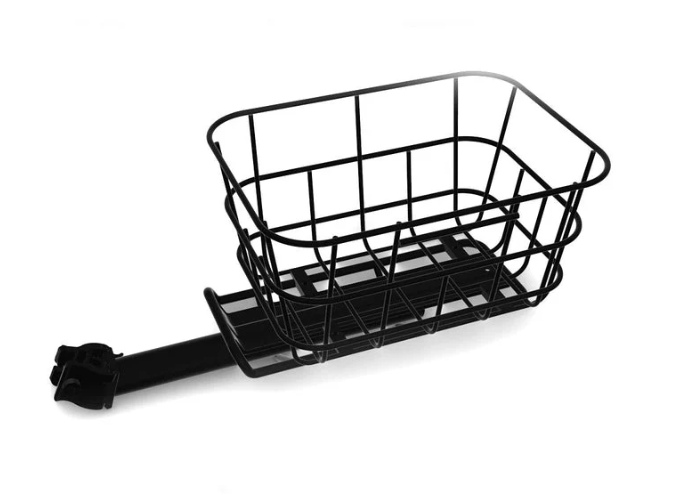 JackRabbit Quick-release Rack-Basket Combo Black (Max 22lbs)
