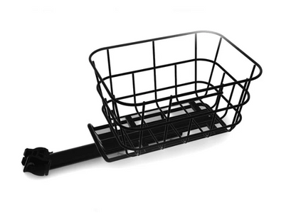 JackRabbit Quick-release Rack-Basket Combo Black (Max 22lbs)