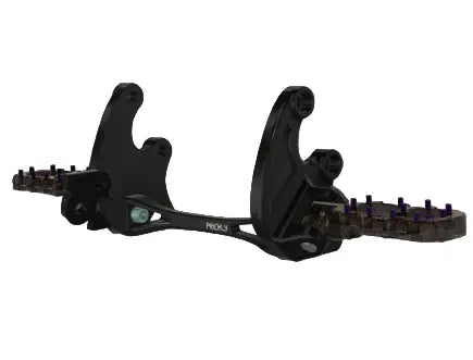 Prickly Raw Footpeg Brackets E Ride Pro Prickly Motorsports