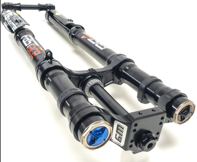 Warp 9 FastAce Black Suspension Fork Bundle Warp 9 Racing
