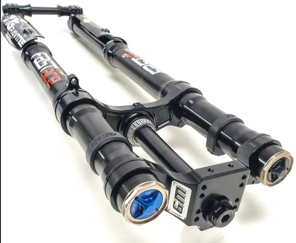 Warp 9 FastAce Black Suspension Fork Bundle Warp 9 Racing