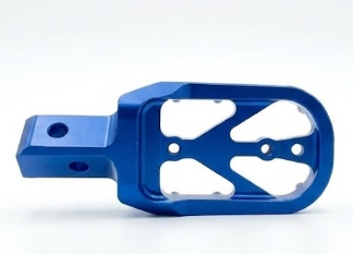 Warp 9 Blue Ultra Bee Foot Pegs Warp 9 Racing