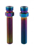 Warp 9 Red Ultra Bee Axle Block w/Titanium Bolts Warp 9 Racing