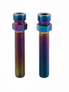 Warp 9 Purple Ultra Bee Axle Block w/Titanium Bolts Warp 9 Racing
