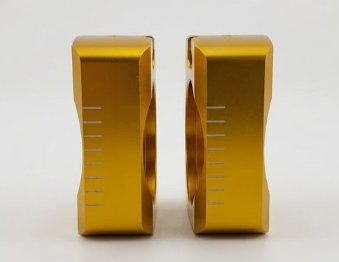 Warp 9 Gold Ultra Bee Axle Block w/Titanium Bolts