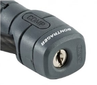 Bontrager Comp Keyed Cable Lock 10mm x 180cm (70.9") Black