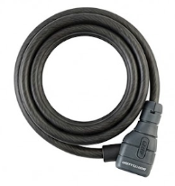 Bontrager Comp Keyed Cable Lock 10mm x 180cm (70.9") Black
