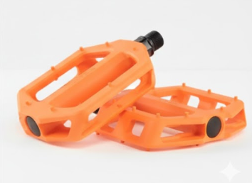 Bontrager Line Comp Flat Pedal 9/16" Orange