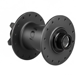 Bontrager Rapid Drive non-Boost 28h Front Disc Hub Black