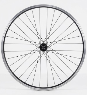 Bontrager 27.5" AT-550 36h 6-bolt Disc MTB Front Wheel Black