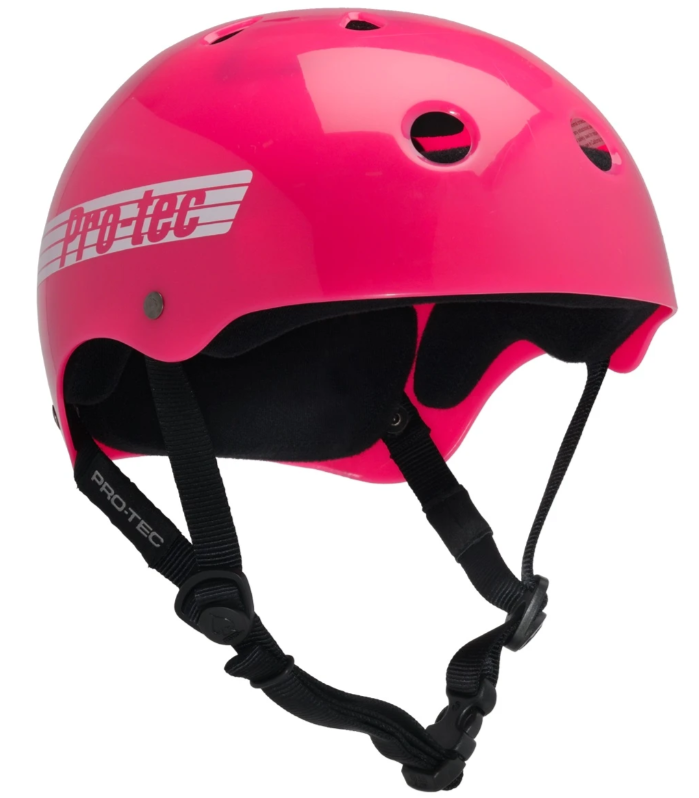 Pro-Tec Classic Skate Helmet (XL) - Pink Retro