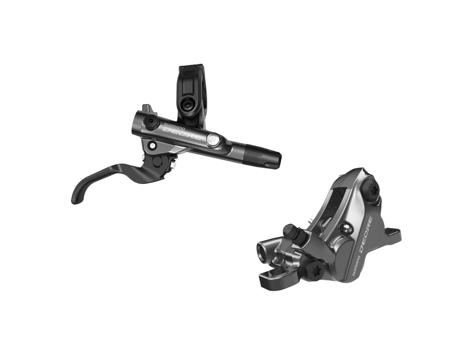 Shimano Deore M6120 J-Kit Brake Lever/Disc Caliper Black