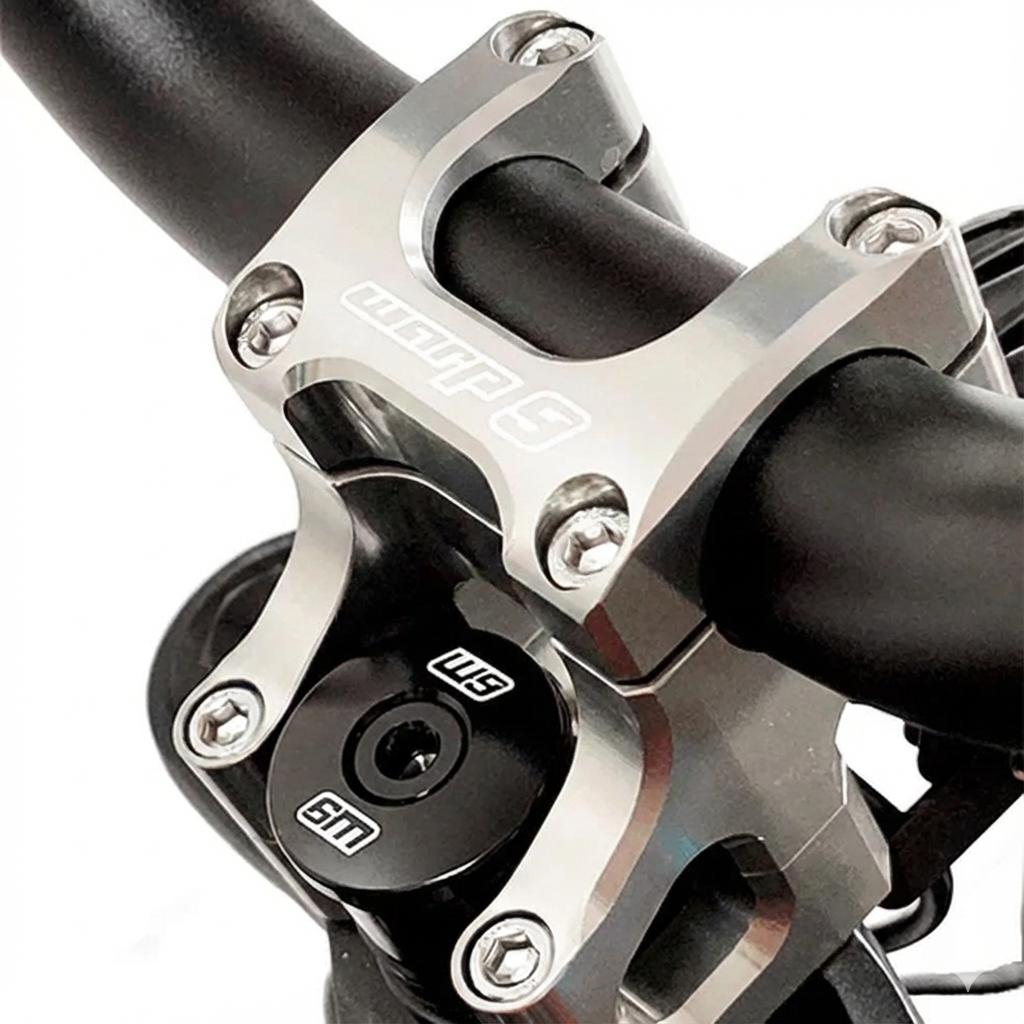 Warp 9 Silver Direct Bar Mount Stem