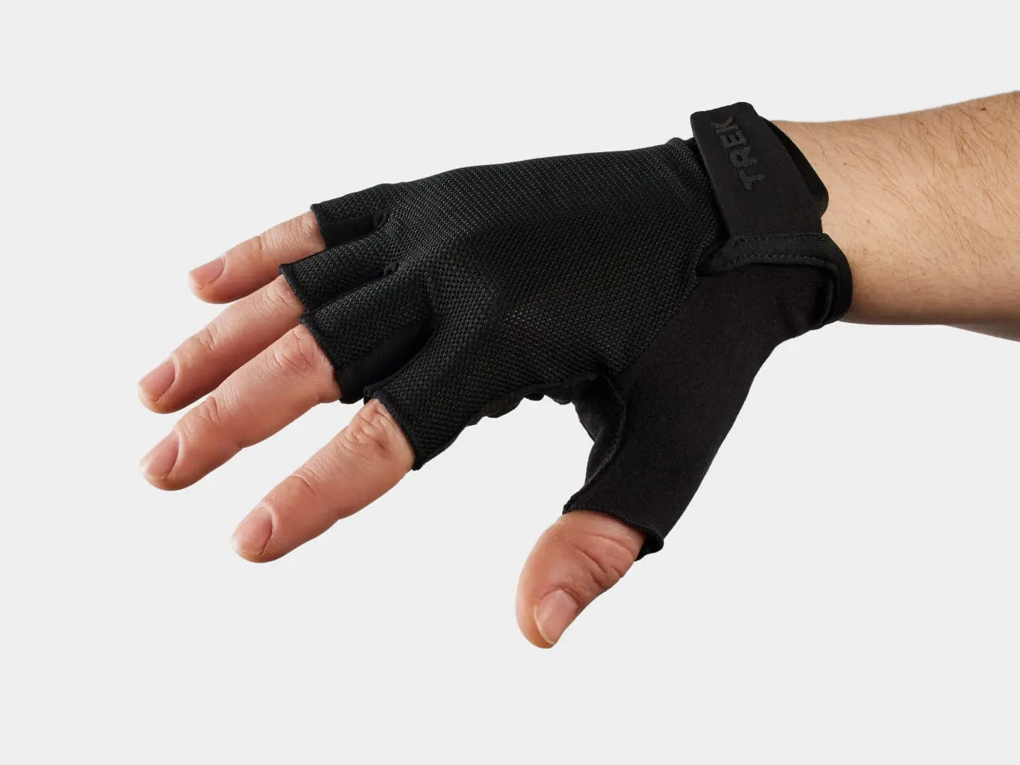 Trek Solstice Gel Unisex Cycling Glove - Black (L) Trek Bicycle Corporation