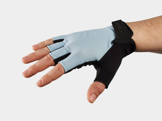 Trek Solstice Gel Unisex Cycling Glove XS Dusty Blue