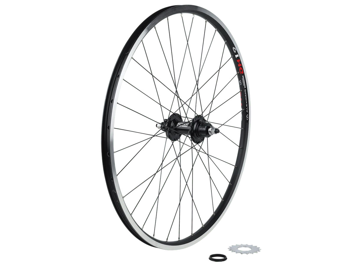 Sta-Tru Alex DH-19 26" Disc 6-Bolt 1SP Cassette Rear Wheel BIKEFACTORY Hawaii