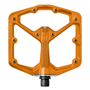 Crank Brothers Stamp 7 Pedals - Platform, Aluminum, 9/16", Orange, Large Crank Brothers