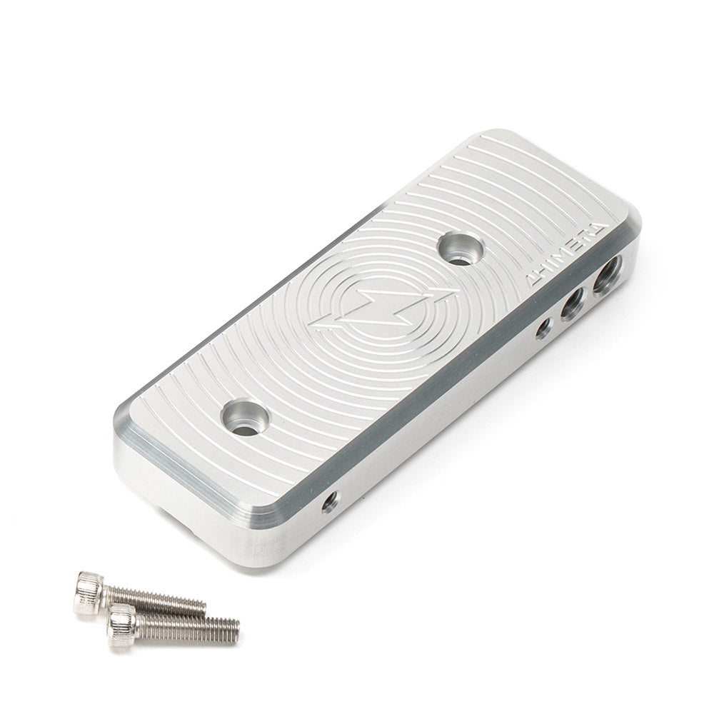 Chimera Silver Swiss Block Foot Peg AirTag Mount Super73 CHIMERA
