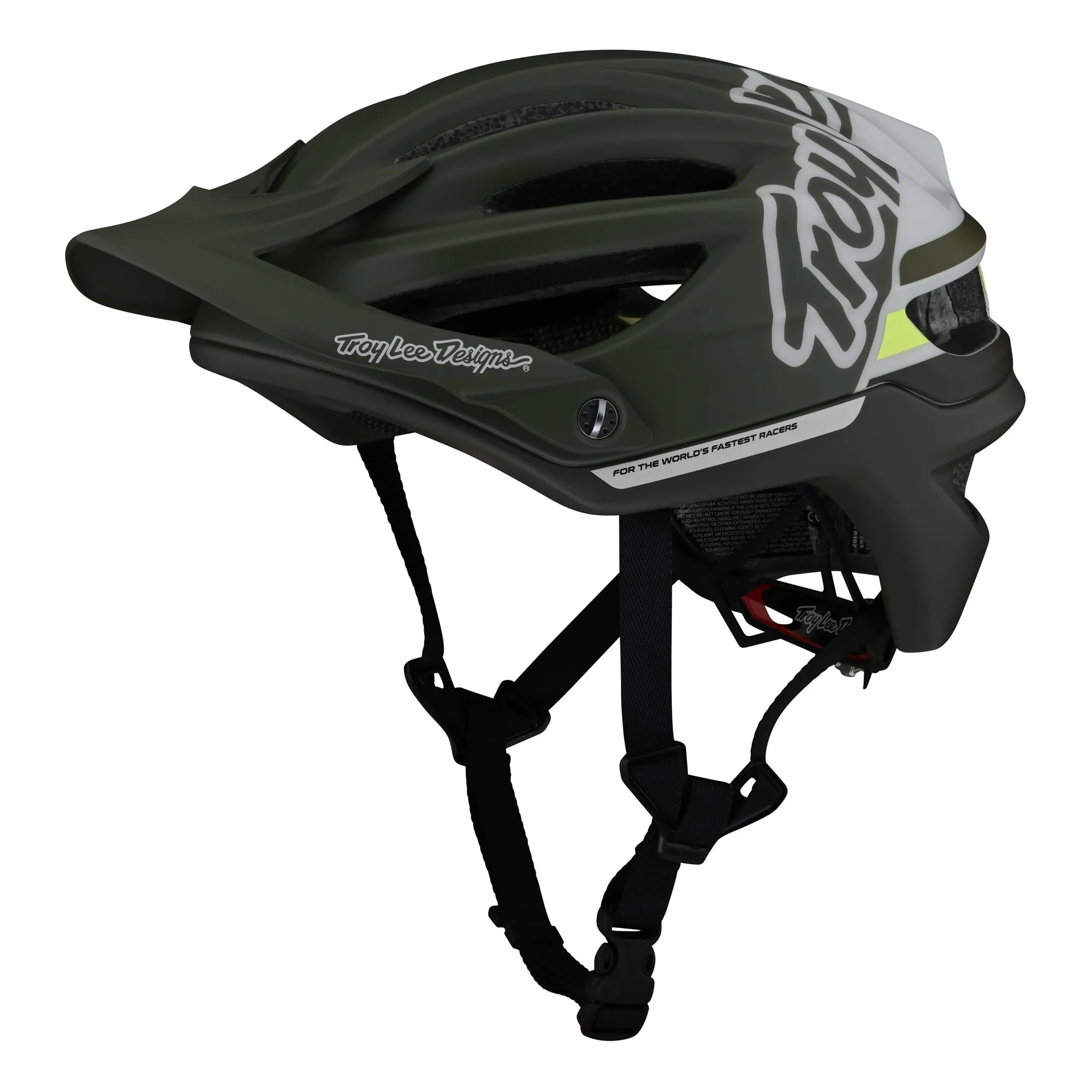 Troy Lee Designs A2 MIPS Helmet Silhouette Green SM
