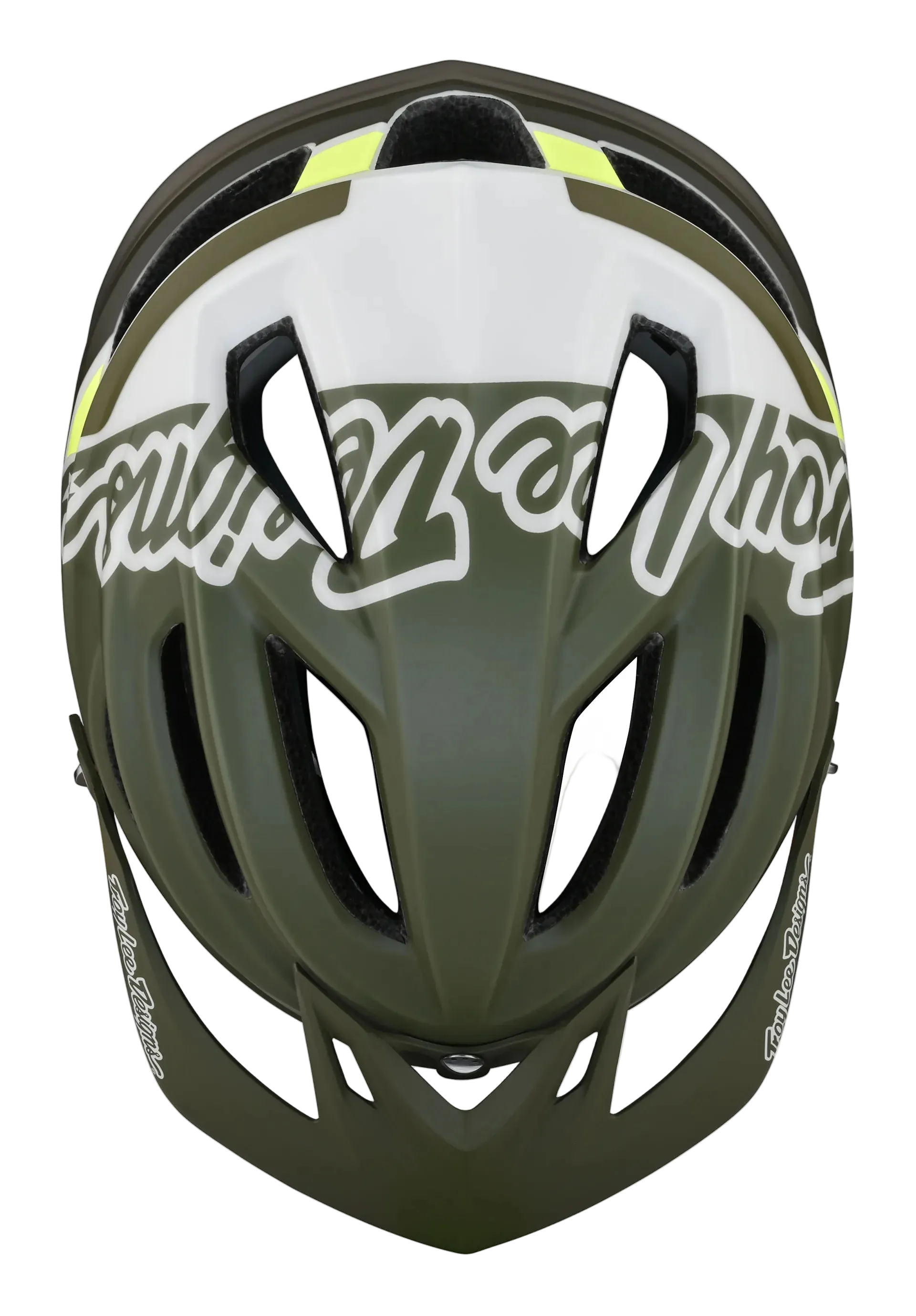 Troy Lee Designs A2 MIPS Helmet Silhouette Green SM