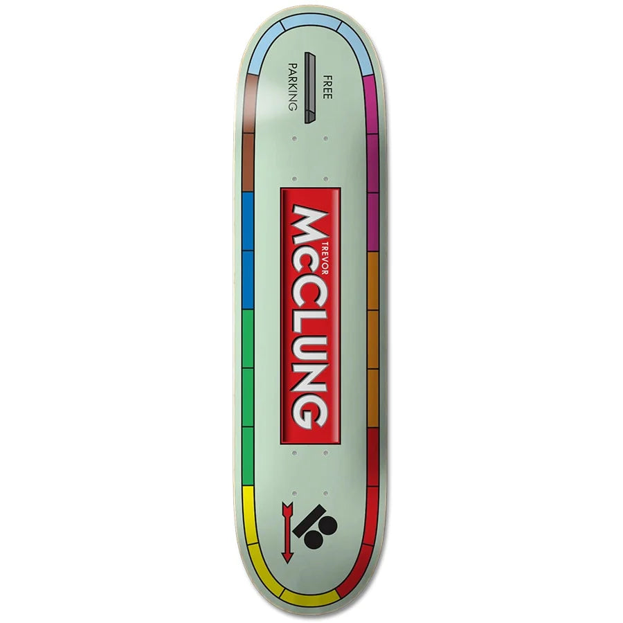 Plan B Skateboards Trevor Monopoly 8.25" Deck