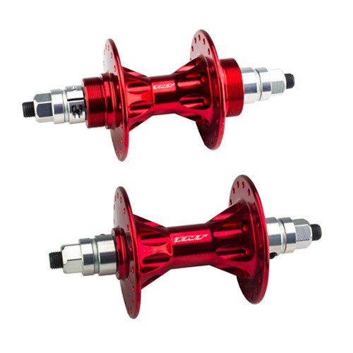 TNT Revolver Hub Set - 3/8" Axle 36H, Red BIKEFACTORY Hawaii