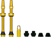 Muc-Off V2 Tubeless Valve Kit - Gold, 44mm, Pair Muc-Off