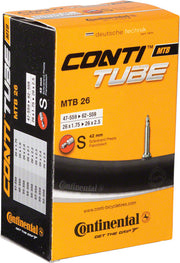 Continental Standard Tube - 26 x 1.75 - 2.5, 42mm Presta Valve Continental