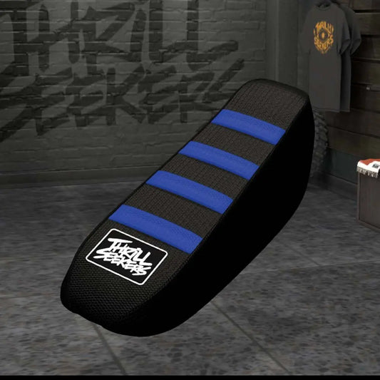 Thrill Seekers Black / YZ Blue E Ride Pro Fatty Seat Cover BIKEFACTORY Hawaii