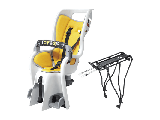 Topeak BabySeat II 26" Child Seat w/ Disc Compatible Rack (48.5 lb Limit) Trek Bicycle Corporation