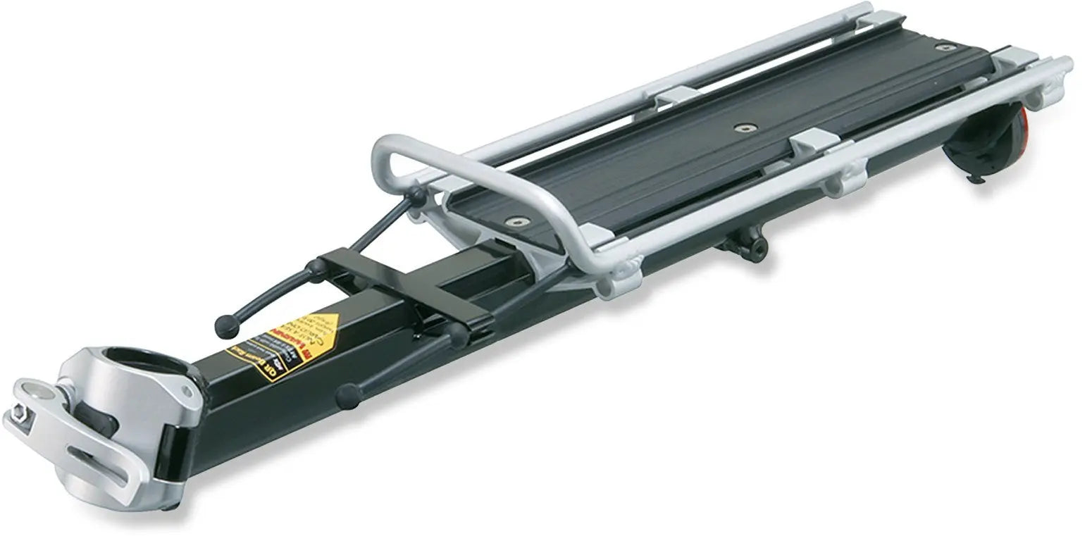 Topeak Beam Seatpost Rack MTX Black A-Type for Small Frames: Fits 25.4-31.8mm Topeak