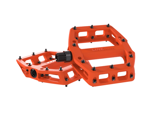 Trek Line Elite Flat Pedal Set 9/16" - Roarange