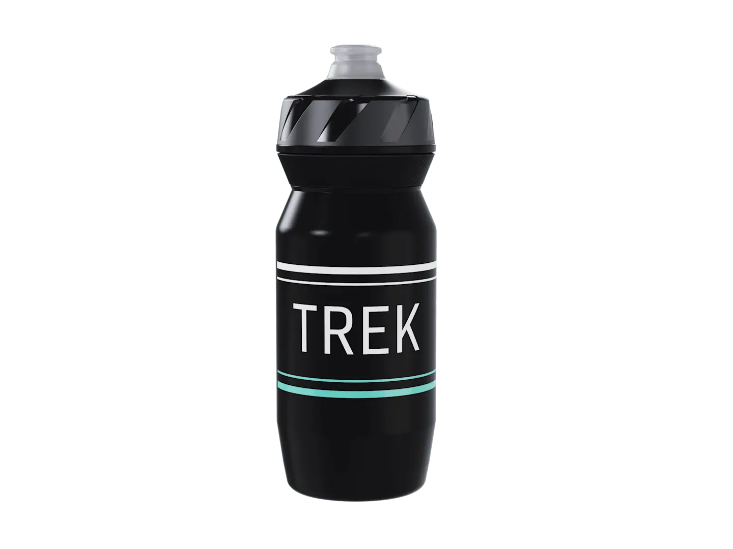 Trek Voda Flow Water Bottle 21oz - Black/Miami Green Trek Bicycle Corporation
