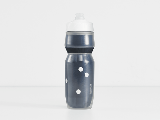 Trek Voda Ice 20oz Water Bottle Dark Blue/White Dots
