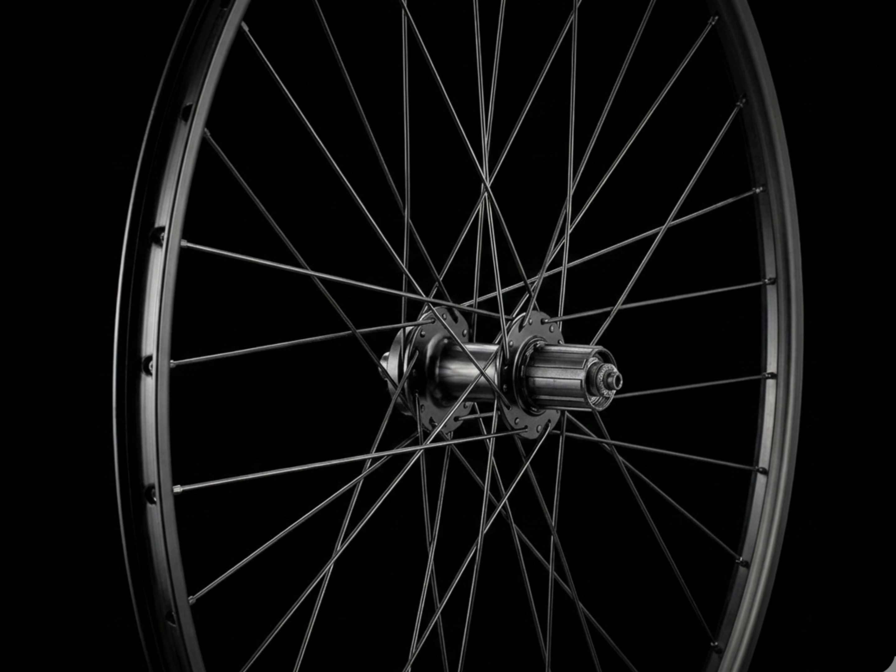 Trek 29" Connection 6-Bolt Disc Rear Wheel - Black