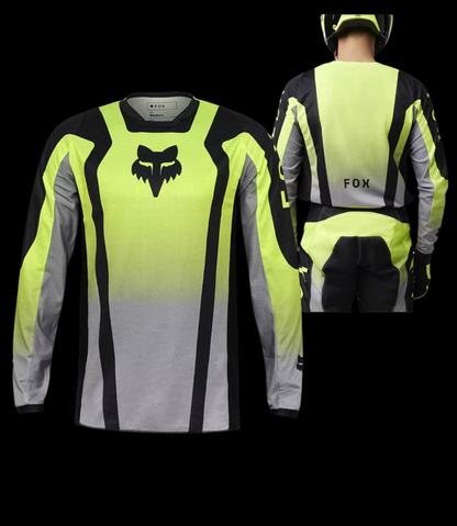 Fox Racing X-Large 180 Lean Jersey Fluorescent Yellow Fox Racing