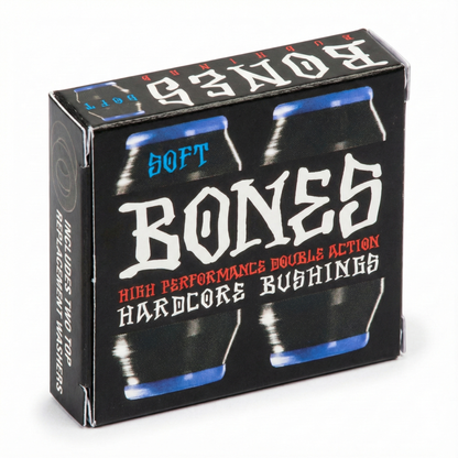 Bones Soft Bushings - Blue/Black Bones