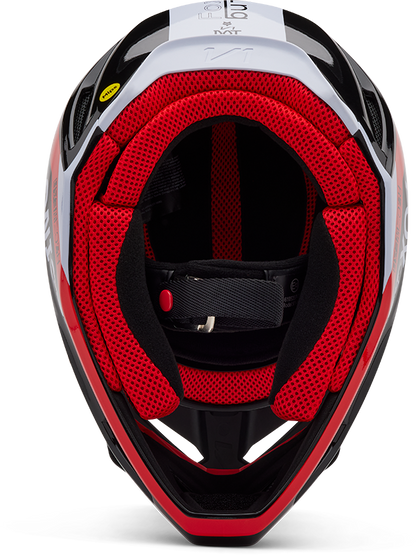Fox Racing Fluorescent Red Youth V1 Race Spec Full Face Helmet