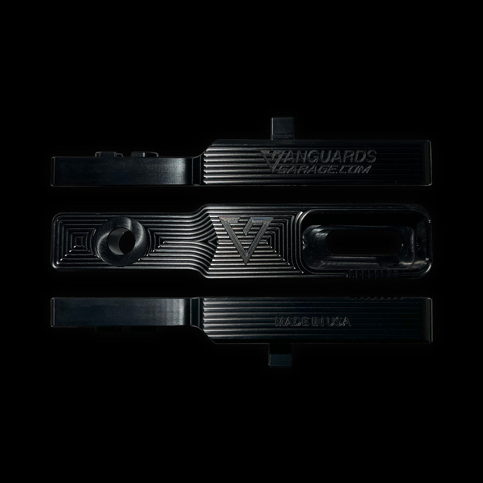 Vanguard's Garage VG5 - 5” Swing Arm Extensions - Black Anodized